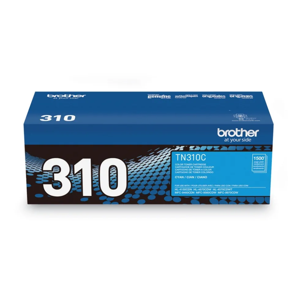 Brother 1500 Page-Yield Toner - Cyan