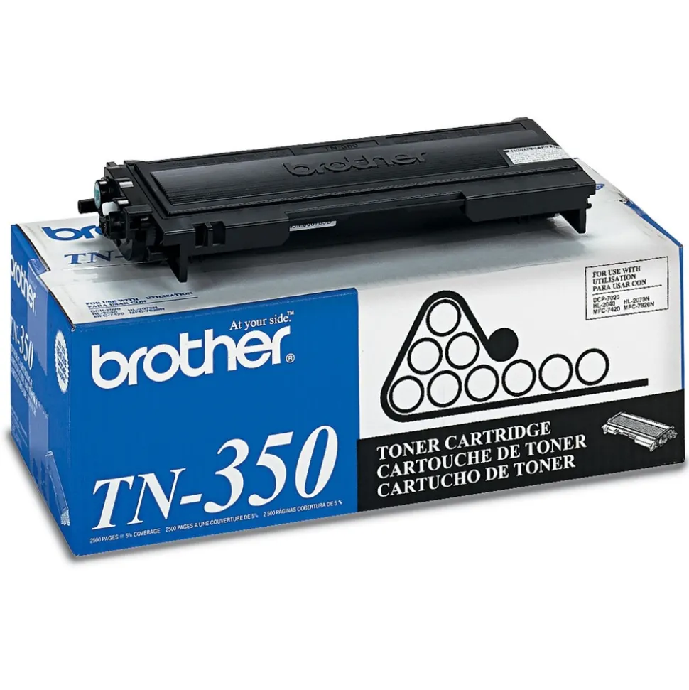 Brother 2500 Page-Yield Toner - Black