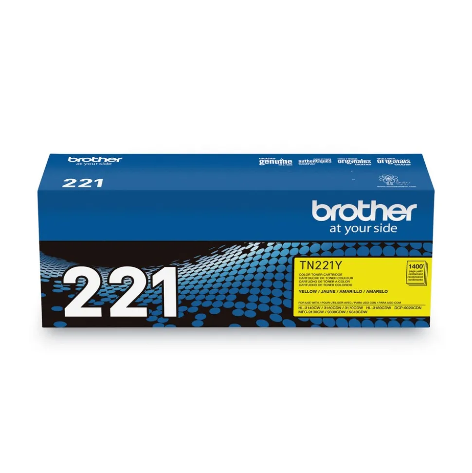 Brother 1400 Page-Yield Toner - Yellow