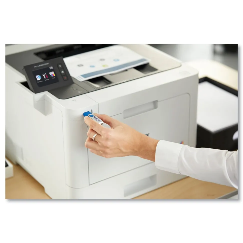 Brother Business Color Laser Printer with Duplex Printing and Wireless Networking