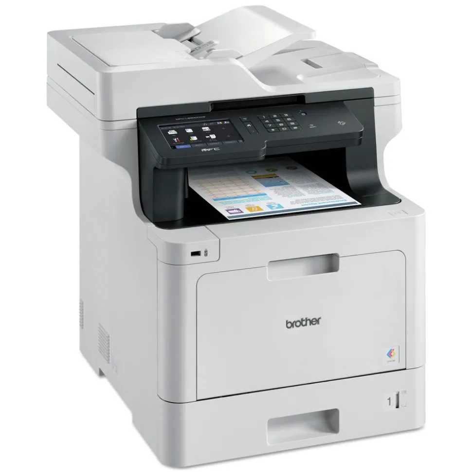 Brother Business Color Laser All-in-One Printer with Duplex Print, Scan, Copy and Wireless Networking