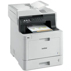Brother Business Color Laser All-in-One Printer with Duplex Printing and Wireless Networking