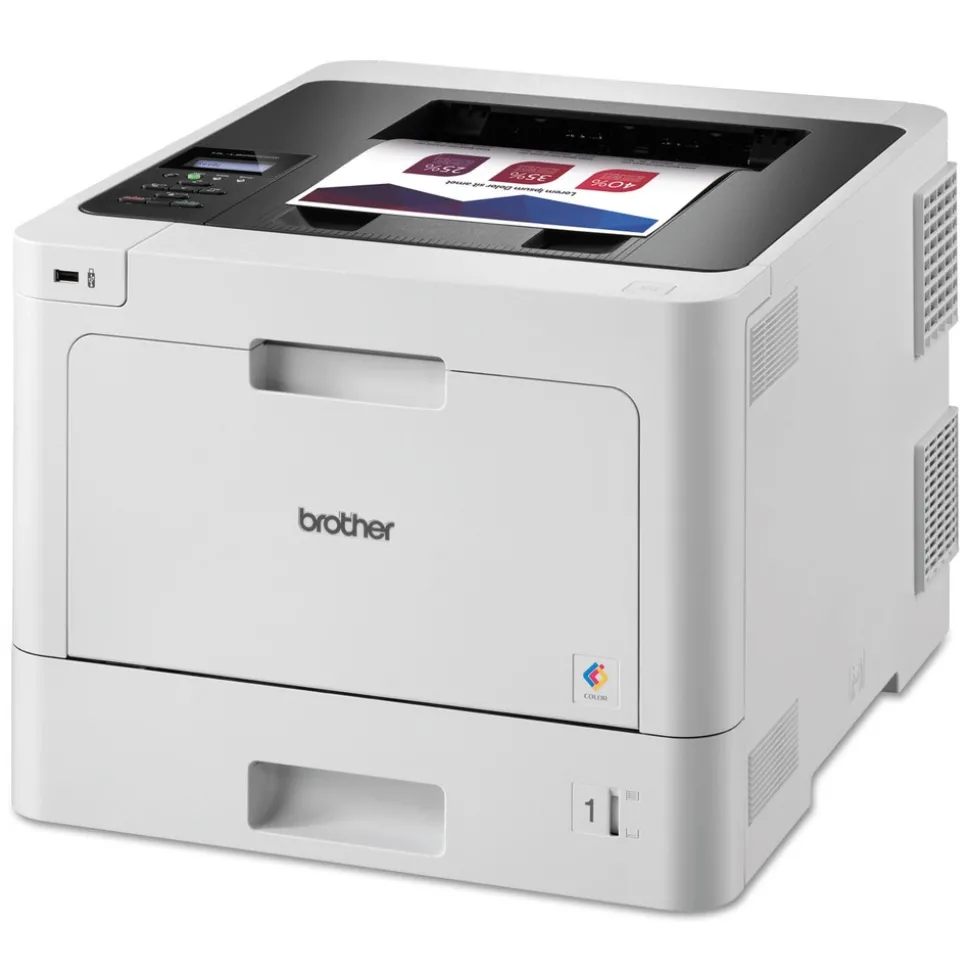 Brother Business Color Laser Printer with Duplex Printing and Wireless Networking