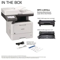 Brother Business Monochrome AIO Copy/Fax/Print/Scan Laser Printer