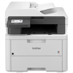 Brother Copy/Fax/Print/Scan Wireless Digital Color All-in-One Printer - White