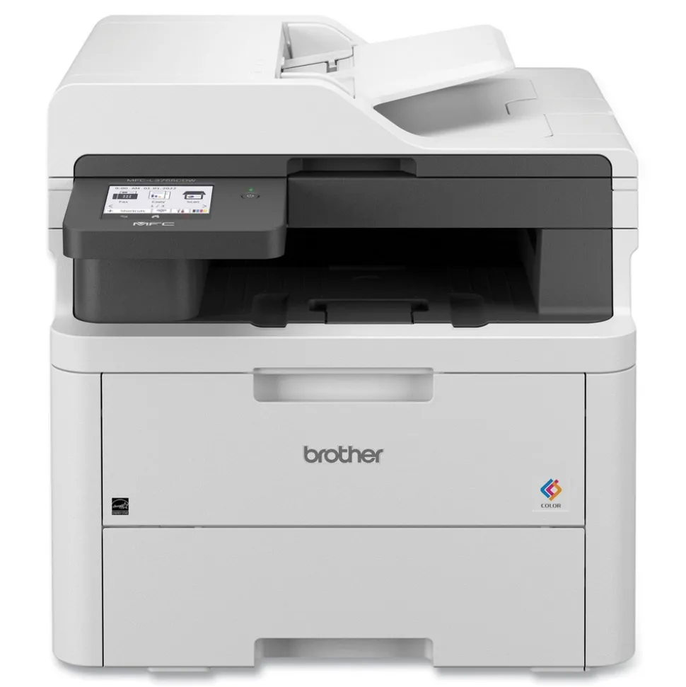 Brother Copy/Fax/Print/Scan Wireless Digital Color All-in-One Printer - White