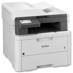 Brother Copy/Fax/Print/Scan Wireless Digital Color All-in-One Printer - White