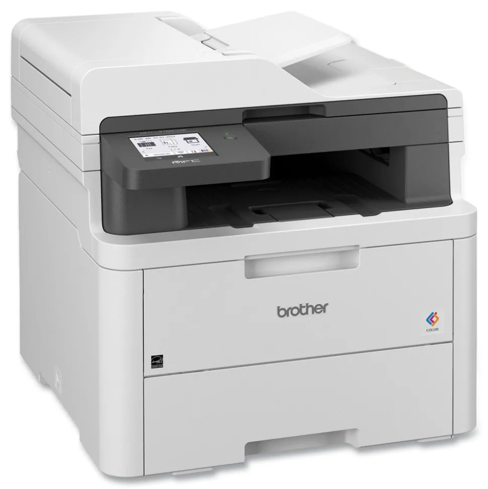 Brother Copy/Fax/Print/Scan Wireless Digital Color All-in-One Printer - White