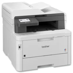 Brother Copy/Fax/Print/Scan Wireless Digital Laser Color All-in-One Printer - White