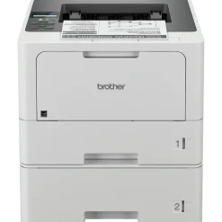 Brother HL-L5210DWT Business Monochrome Laser Printer with Dual Paper Trays