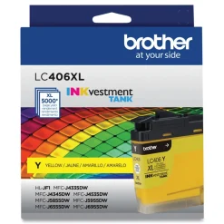 Brother INKvestment 5,000 Page-Yield High-Yield Ink - Yellow
