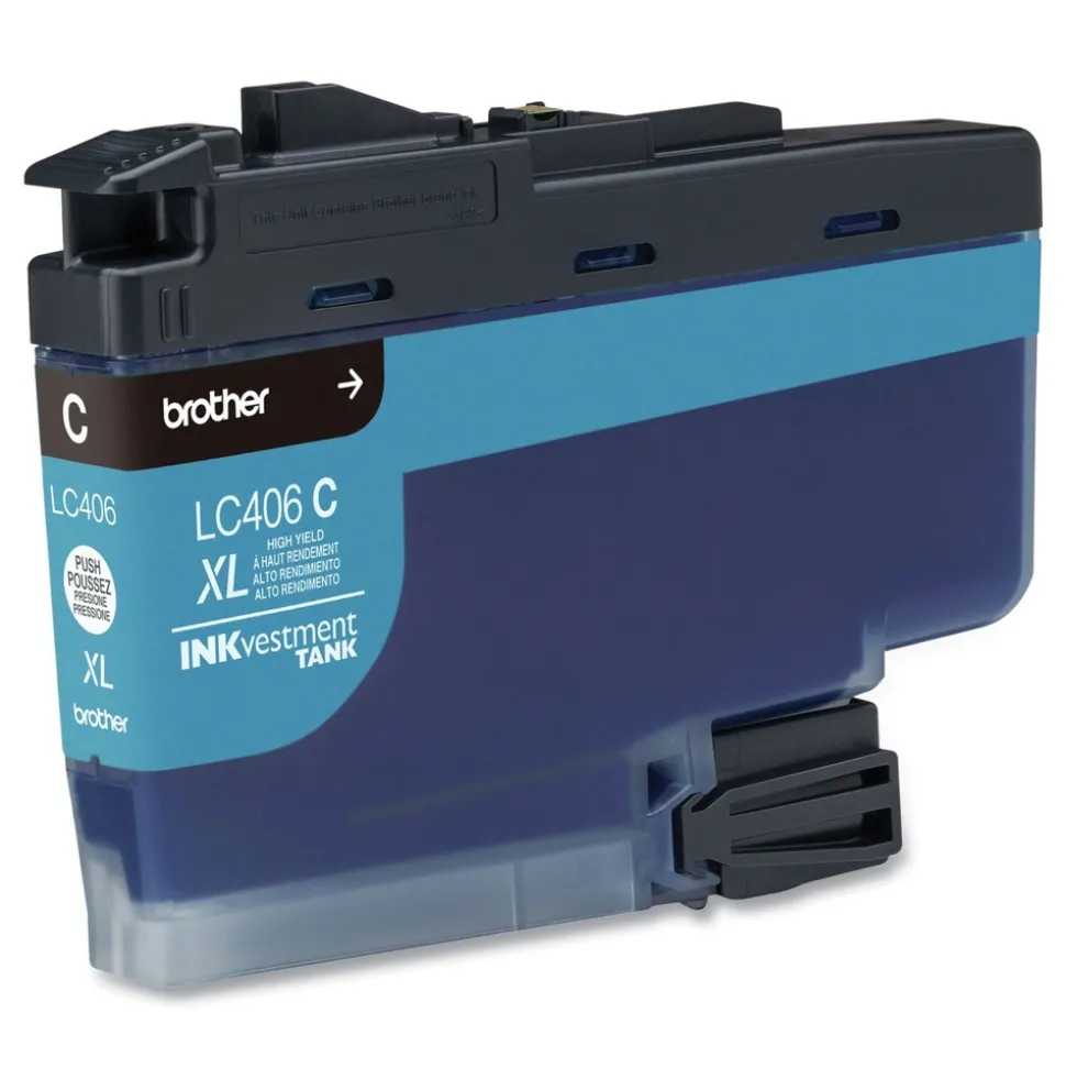 Brother INKvestment 5,000 Page-Yield High-Yield Ink - Cyan