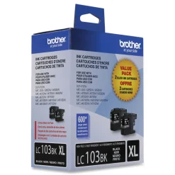 Brother Innobella 600 Page-Yield High-Yield Ink - Black (2/Pack)