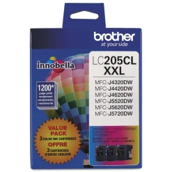 Brother Innobella 1,200 Page-Yield Super High-Yield Ink - Cyan/Magenta/Yellow (3/Pack)