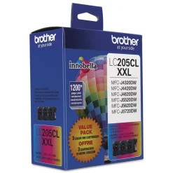 Brother Innobella 1,200 Page-Yield Super High-Yield Ink - Cyan/Magenta/Yellow (3/Pack)