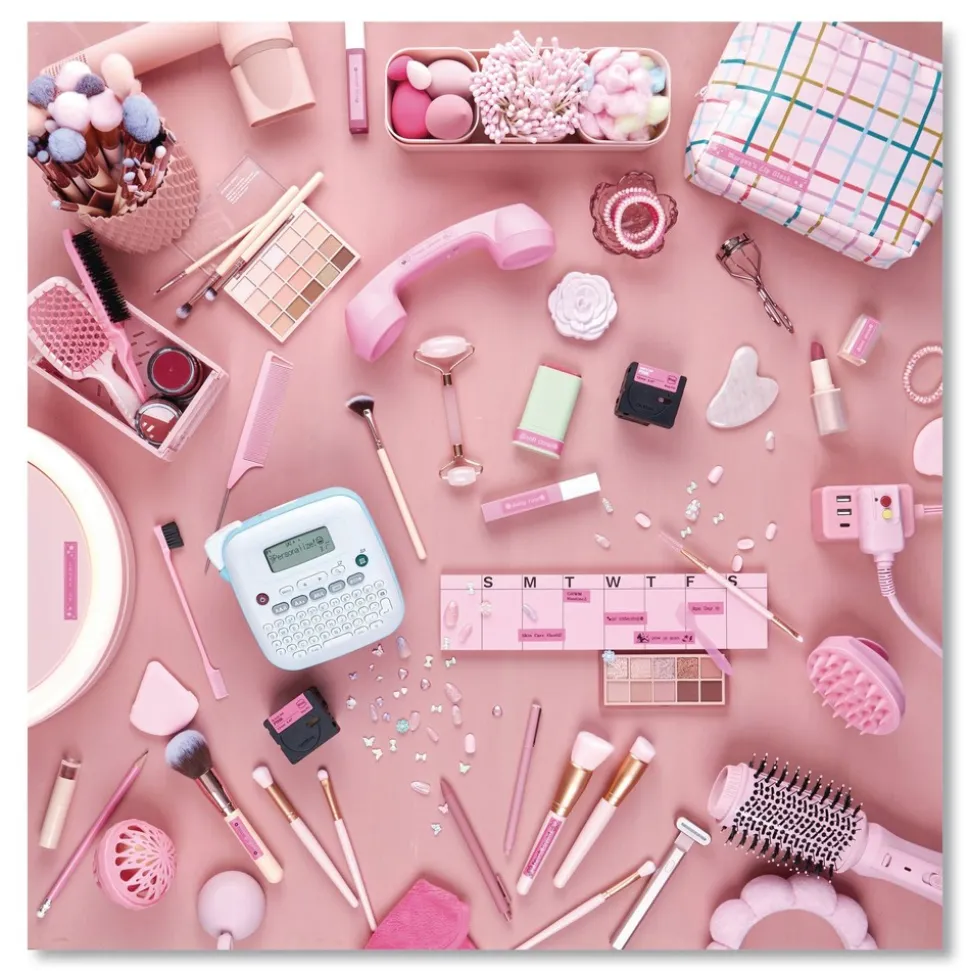 Brother P-Touch 0.47 in. x 13.1 ft. Genuine P-Touch BTAG Label Tapes - Blue on White