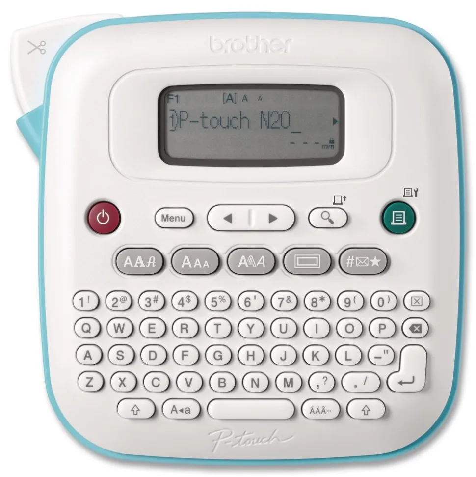Brother P-Touch 6 in. x 6 in. x 2.9 in. 2 Lines P-Touch Personal Desktop Label Maker