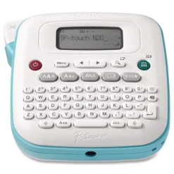 Brother P-Touch 6 in. x 6 in. x 2.9 in. 2 Lines P-Touch Personal Desktop Label Maker