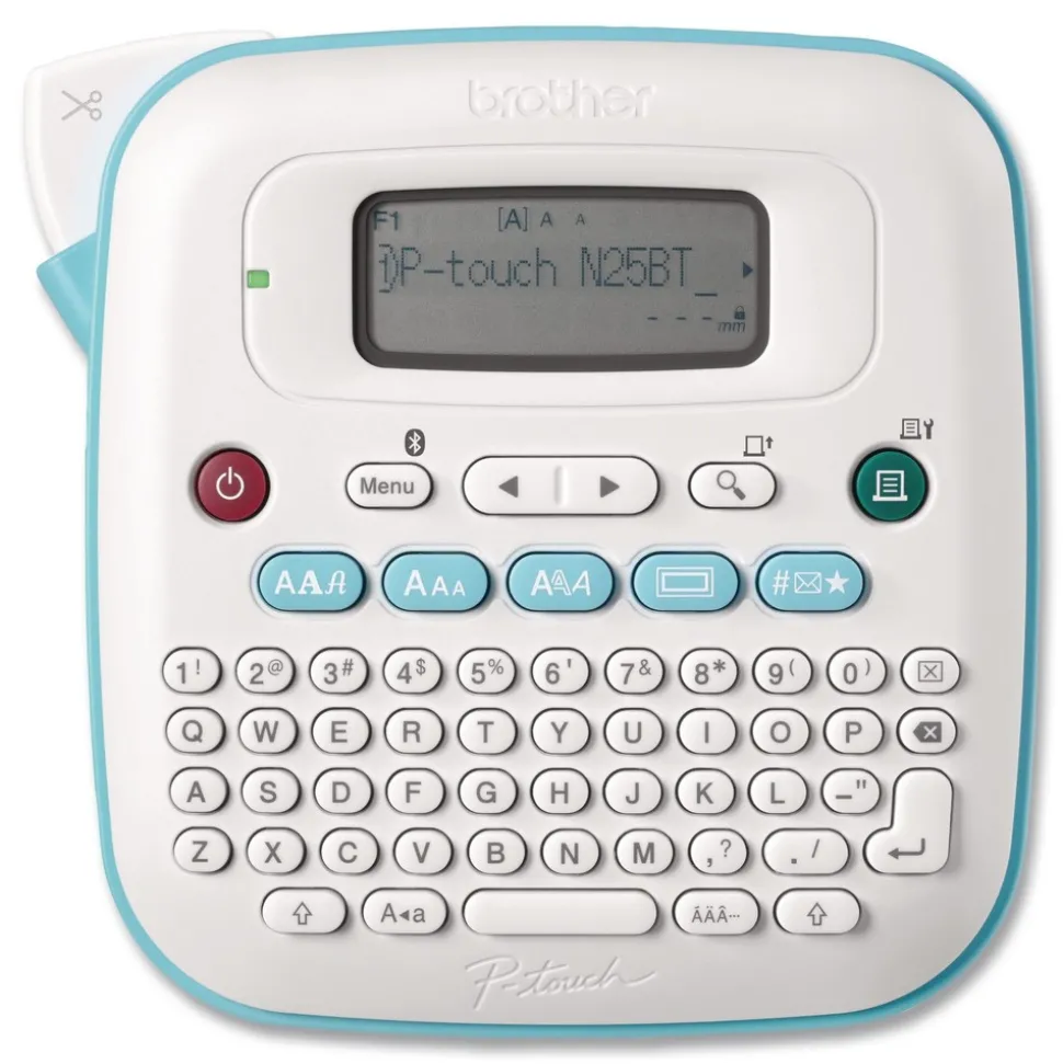 Brother P-Touch 6 in. x 6 in. x 2.9 in. 2 Lines P-Touch Personal Connected Label Maker