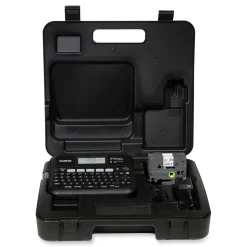 Brother P-Touch P-Touch 7.4 in. x 7 in. x 2.8 in. 30 mm/s Print Speed Business Expert Connected Label Maker with 2 Roll Sample Tape