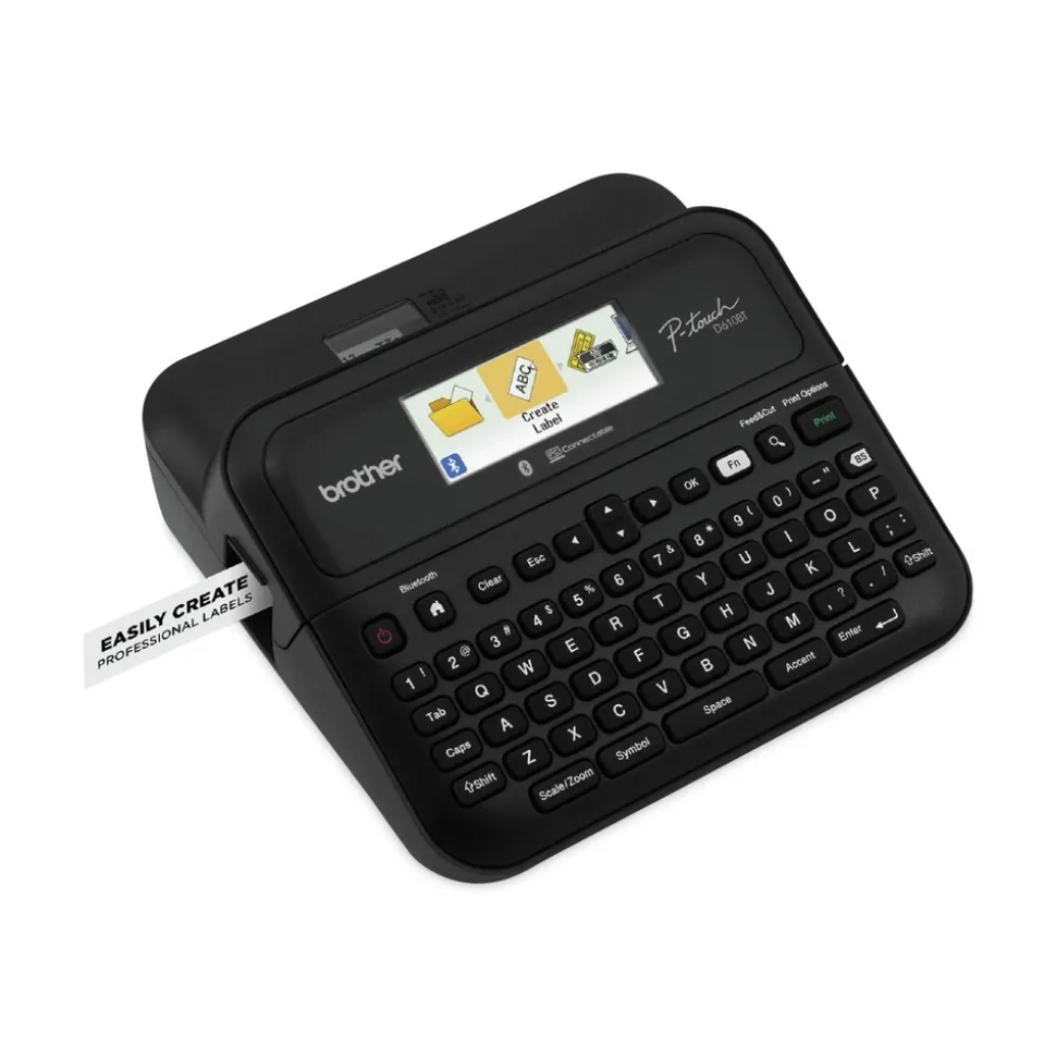 Brother P-Touch P-Touch 10.2 in. x 4.8 in. x 12.6 in. 30 mm/s Print Speed Business Professional Connected Label Maker