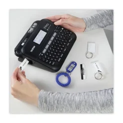 Brother P-Touch P-Touch 7.4 in. x 7 in. x 2.8 in. 30 mm/s Print Speed Business Expert Connected Label Maker with 1 Roll Sample Tape