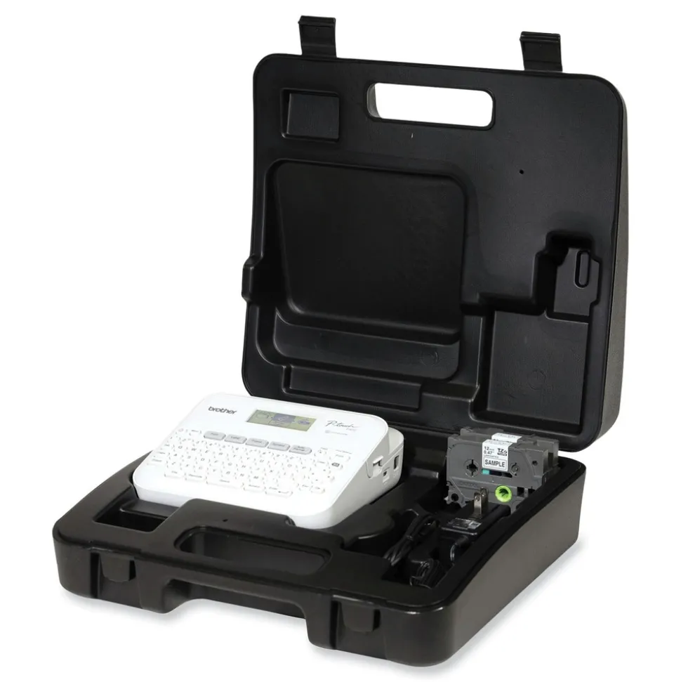 Brother P-Touch P-Touch PT-D410 6 in. x 14.2 in. x 13.3 in. 20 mm/s Advanced Connected Label Maker with Storage Case