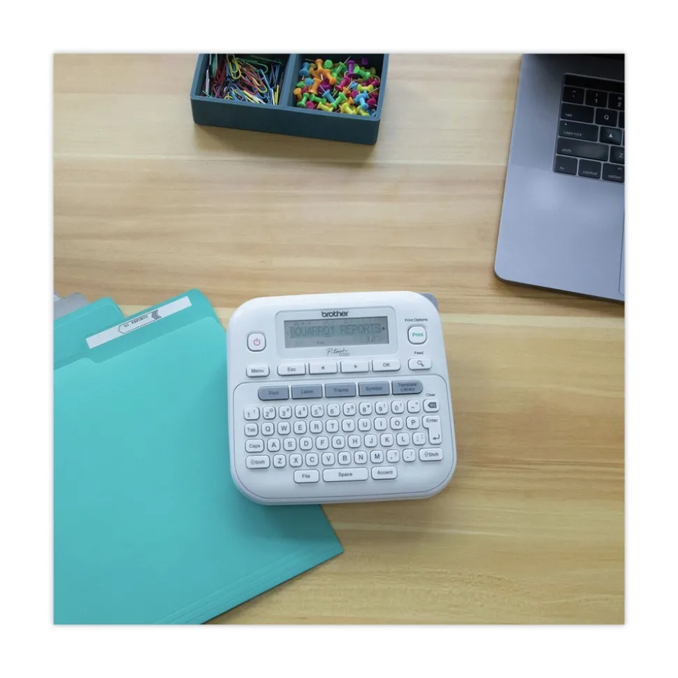 Brother P-Touch P-Touch PT-D220 3.9 in. x 9.3 in. x 10.2 in. 2 Lines Label Maker