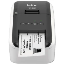 Brother QL-800 5 in. x 8.75 in. x 6 in. 93 Labels/min Print Speed High-Speed Professional Label Printer