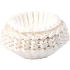 BUNN 20118.0010 Flat Bottom Coffee/Tea Brewer Filters - White (50/Pack, 60 Packs/Carton)