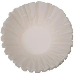 BUNN 20118.0010 Flat Bottom Coffee/Tea Brewer Filters - White (50/Pack, 60 Packs/Carton)