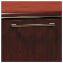 Bush 70.13 in. X 70.13 in. X 29.75 in. Enterprise Collection L-Desk Surface - Harvest Cherry