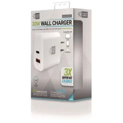 ByTech 30 Watts Wall Charger - White