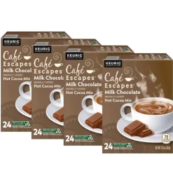 Cafe Escapes 5000330121 Hot Cocoa K-Cups - Milk Chocolate (96/Carton)