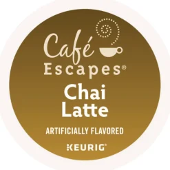 Cafe Escapes 5000330124 K-Cups - Chai Latte (96/Carton)