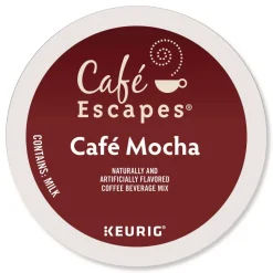 Cafe Escapes 5000330123 K-Cups - Mocha (96/Carton)