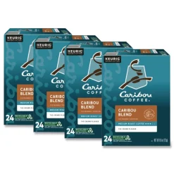 Caribou Coffee 5000330135 Coffee K-Cups - Caribou Blend (96/Carton)