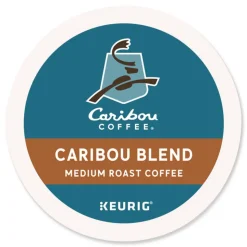 Caribou Coffee 5000330135 Coffee K-Cups - Caribou Blend (96/Carton)