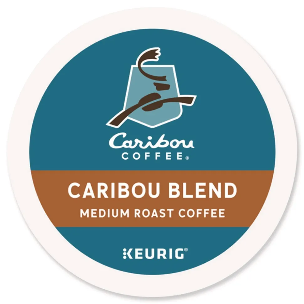 Caribou Coffee 5000330135 Coffee K-Cups - Caribou Blend (96/Carton)