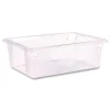Carlisle 18 in. x 26 in. x 9 in. StorPlus Plastic Polycarbonate Food Storage Container - Clear