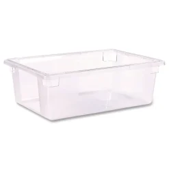 Carlisle 18 in. x 26 in. x 9 in. StorPlus Plastic Polycarbonate Food Storage Container - Clear