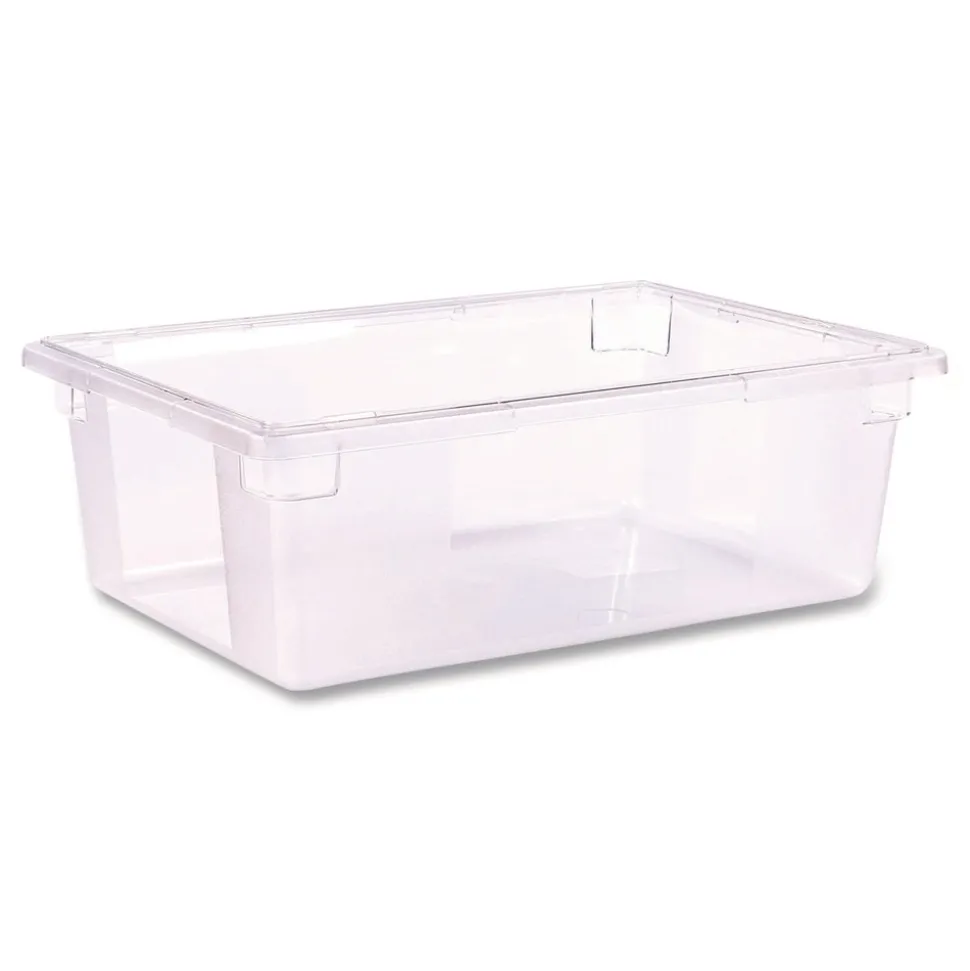 Carlisle 18 in. x 26 in. x 9 in. StorPlus Plastic Polycarbonate Food Storage Container - Clear
