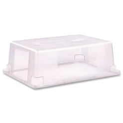 Carlisle 18 in. x 26 in. x 9 in. StorPlus Plastic Polycarbonate Food Storage Container - Clear