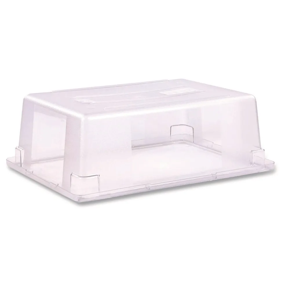 Carlisle 18 in. x 26 in. x 9 in. StorPlus Plastic Polycarbonate Food Storage Container - Clear