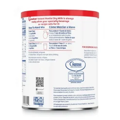 Carnation 22.75 oz Canister Instant Nonfat Dry Milk - Unsweetened (4/Carton)