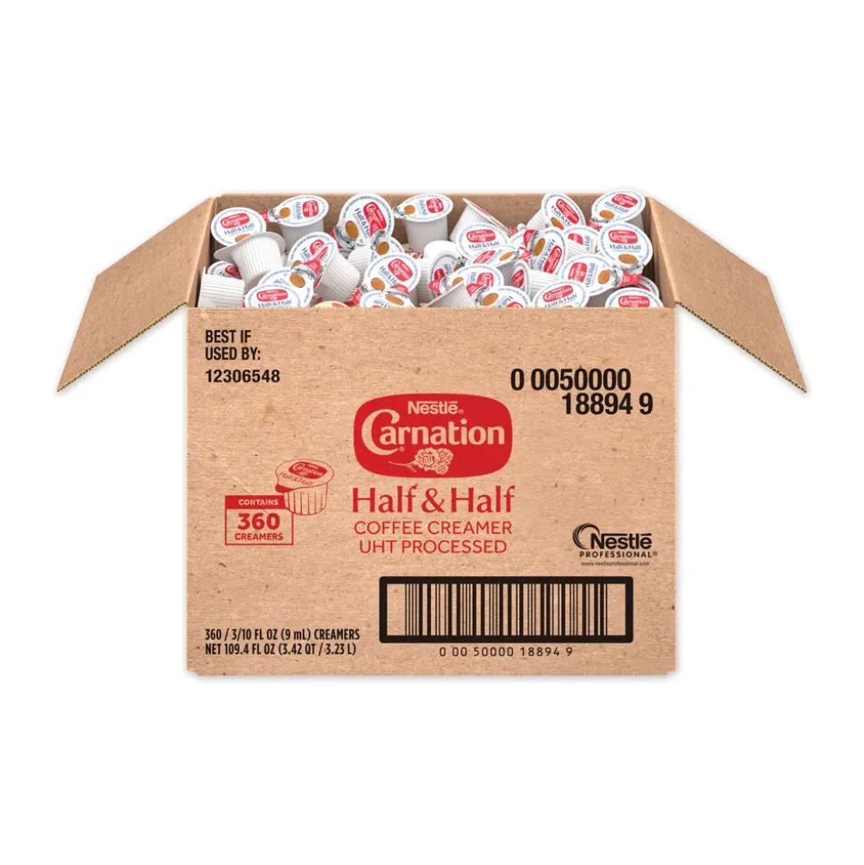 Carnation 0.3 oz Half and Half Mini Cups (360/Carton)