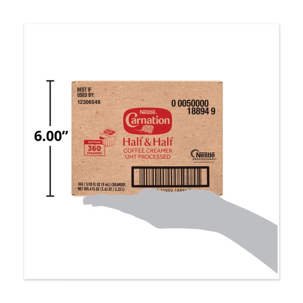 Carnation 0.3 oz Half and Half Mini Cups (360/Carton)
