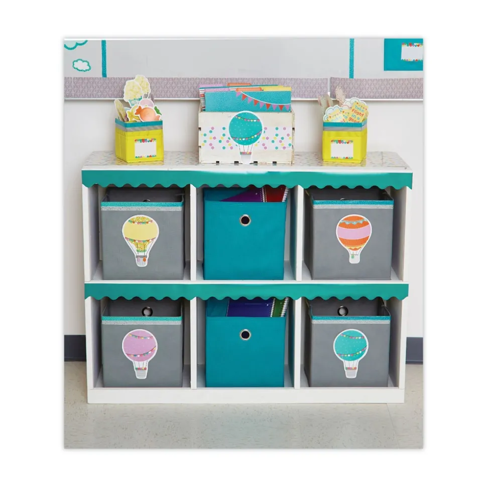 Carson-Dellosa 2.25 in. x 65 ft. Rolled Scalloped Borders - Teal