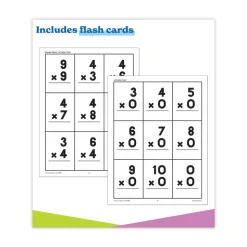 Carson-Dellosa 236 Pages Grades 2 to 4 (Ages 7 to 9) In a Flash USB - Intro to Multiplication