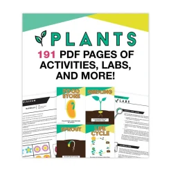 Carson-Dellosa 191 Pages Grades K to 3 (Ages 5 to 8) In a Flash USB - Plants